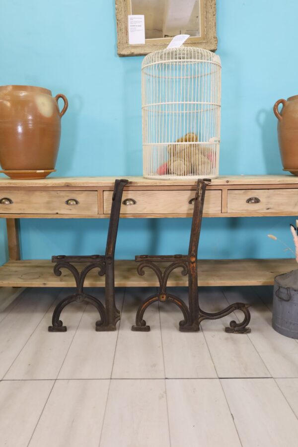 Old cast iron bench feet - Image 8 | bevintage.ch