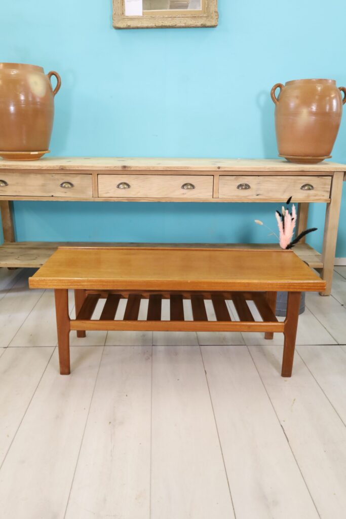 Mid Century Teak Coffee Table