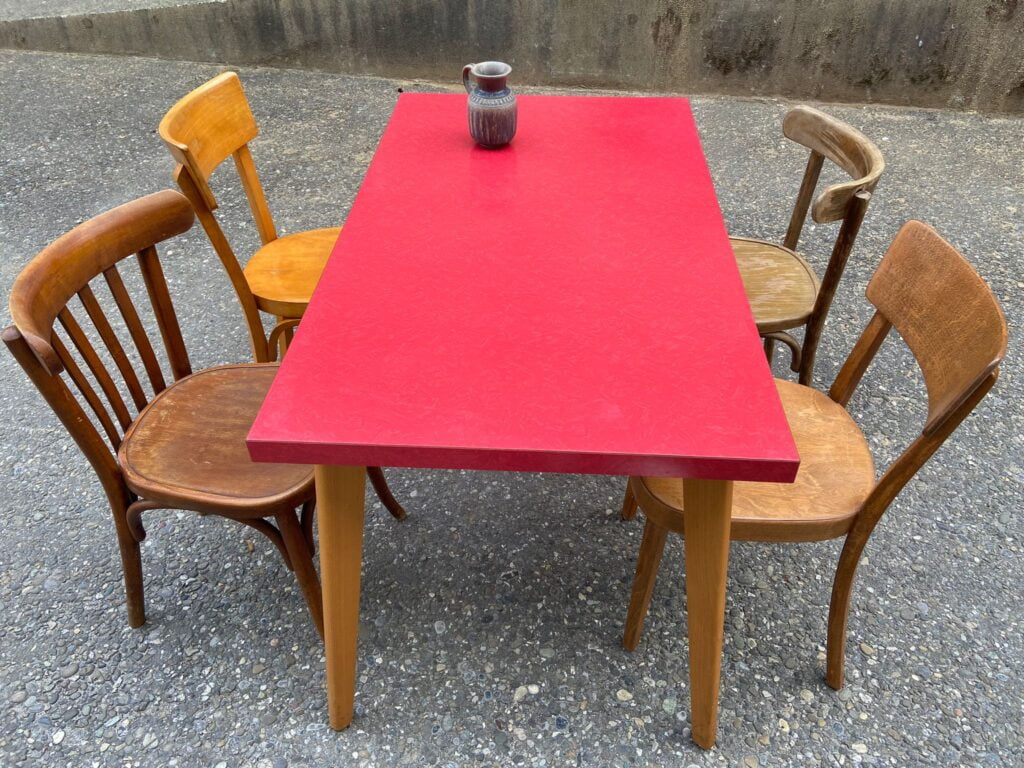 6x tables Kelko rouges françaises