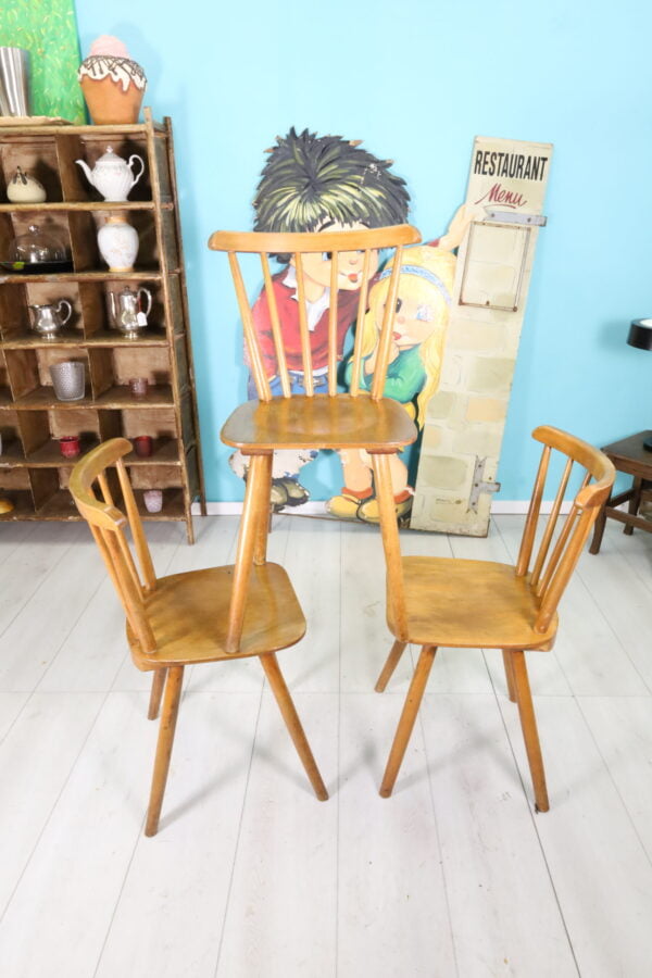 18 Vintage wooden chairs - Image 3 | bevintage.ch