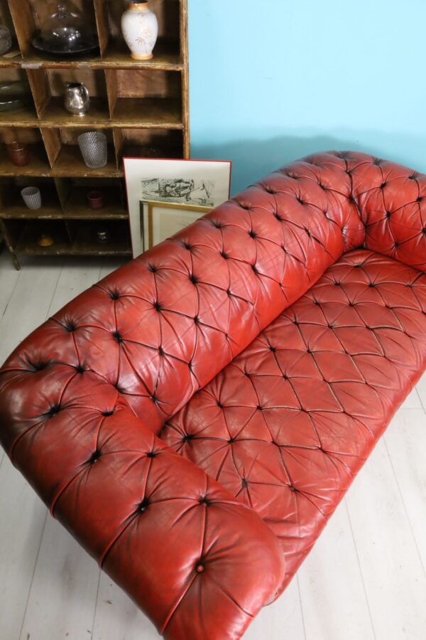 Canapé Chesterfield vintage - Image 6 | bevintage.ch