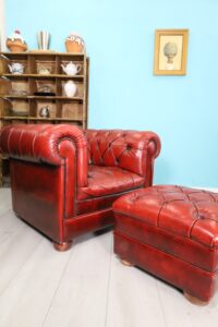 Vintage Chesterfield Armchair