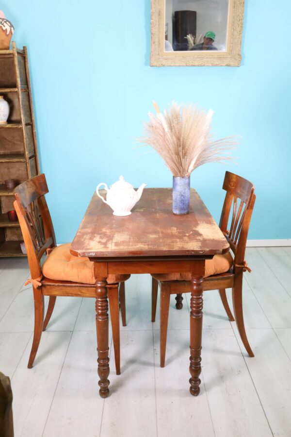 Antique chairs with seat cushion- Image 4 | bevintage.ch