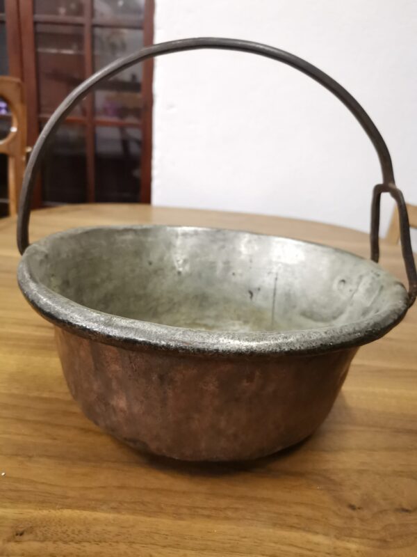 Antique copper jug. Iron-copper - Image 8 | bevintage.ch