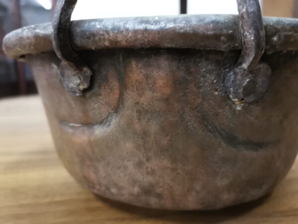 Antique copper jug. Iron-copper - Image 5 | bevintage.ch
