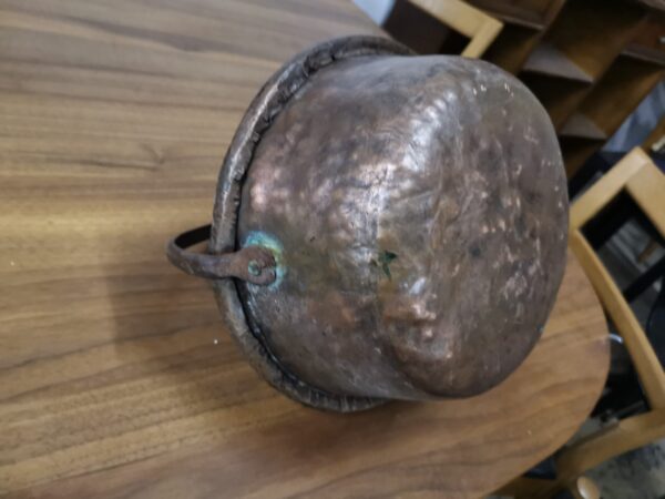 Antique copper jug. Iron-copper - Image 2 | bevintage.ch
