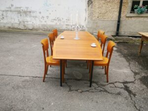 Large teak table