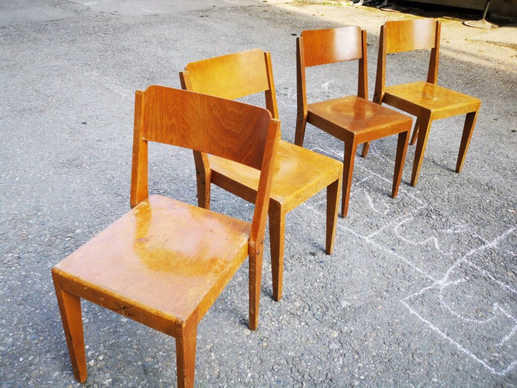 Chaises des années 50/60