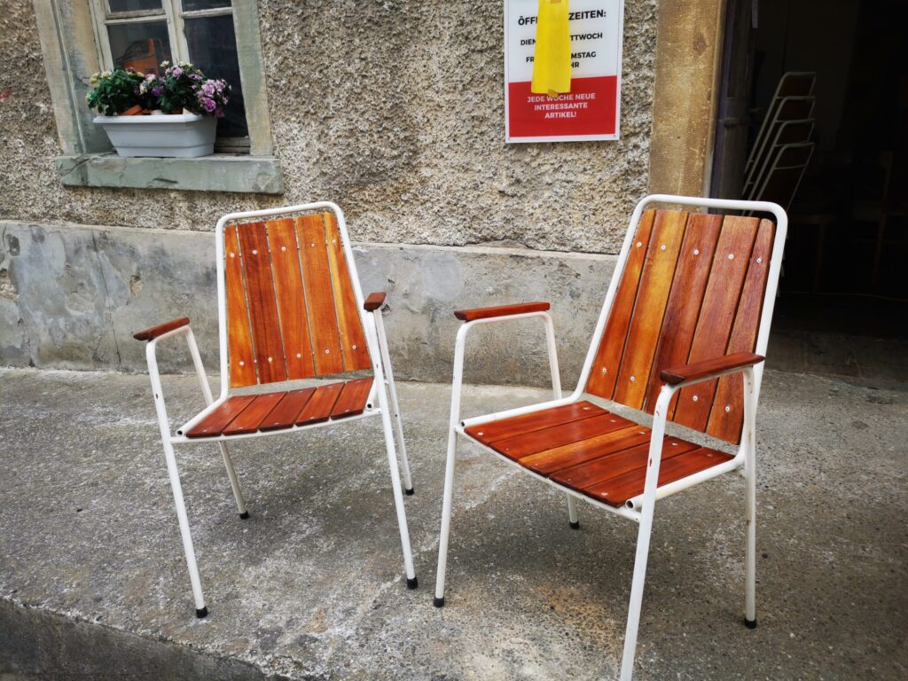 6x Bigla chaises de jardin