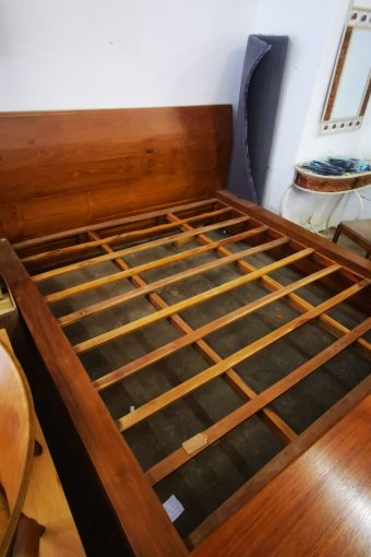 Teak bed, 5 pcs.