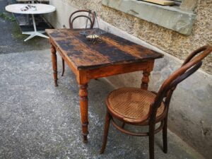 Antique Bistro Table