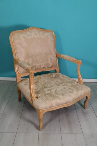 English maple armchair