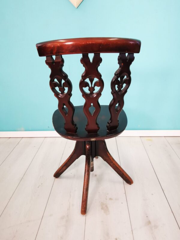 Chaise de bureau antique pivotante - Image 1 | bevintage.ch