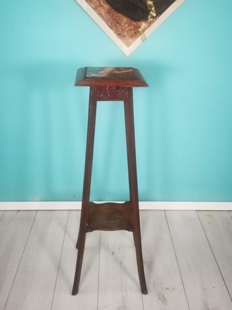 Antique Flower Stand / Side Table