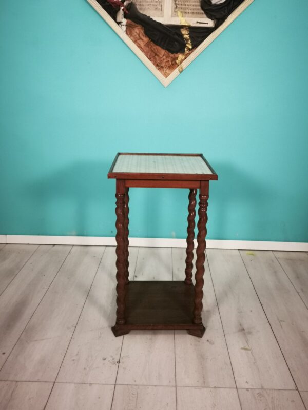 Plant stand with fabric inlay - Image 6 | bevintage.ch