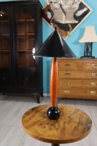 Geometric Mid Century Table Lamp