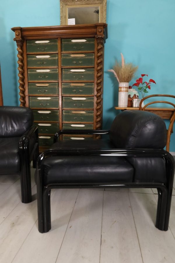 Vintage lounge chair leather - Image 6 | bevintage.ch