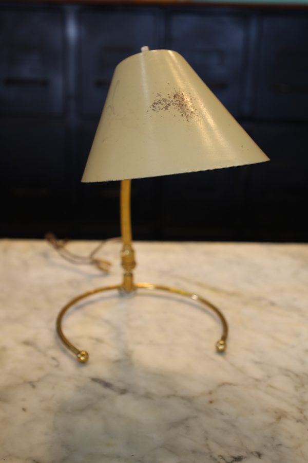 Table Lamp Brass 50s - Image 1 | bevintage.ch