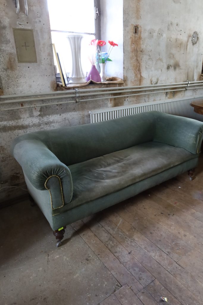 Chesterfield Sofa -19th Century (Restoration Project)