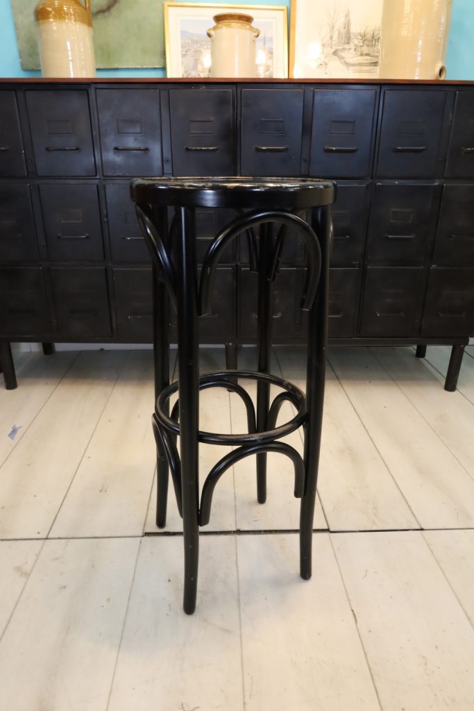 14x tabouret de bar noir