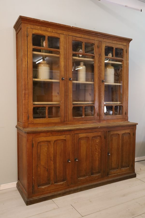 Antique oak bookcase - Image 8 | bevintage.ch