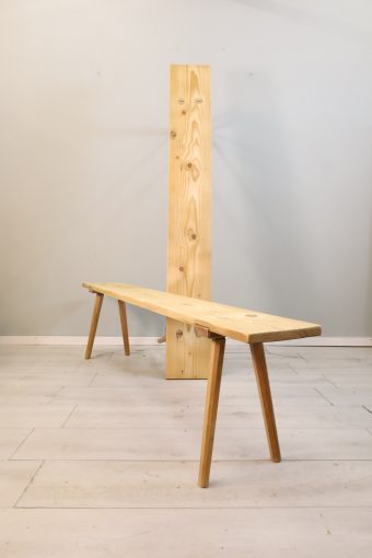 Bench made of fir - Mid Century - 14 pcs