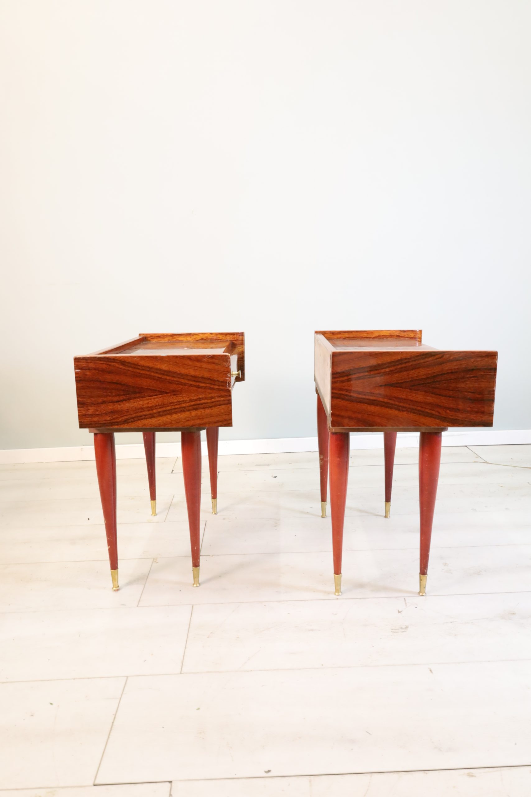 Art Deco Style Bedside Tables - 50s