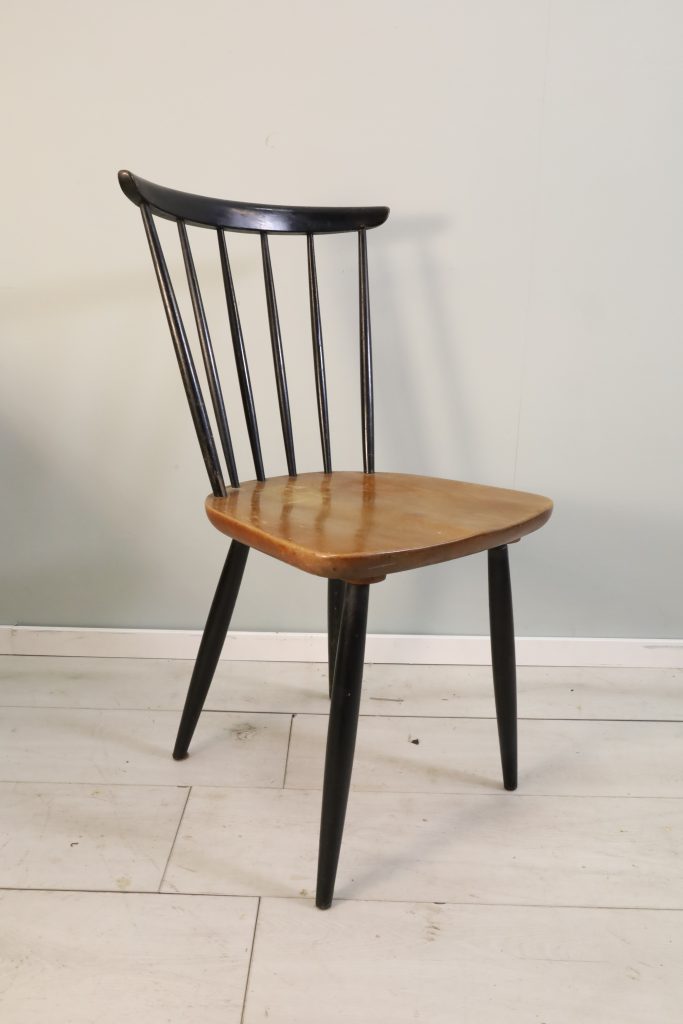 English Dining Chairs - 50s Mid Century - 2pcs