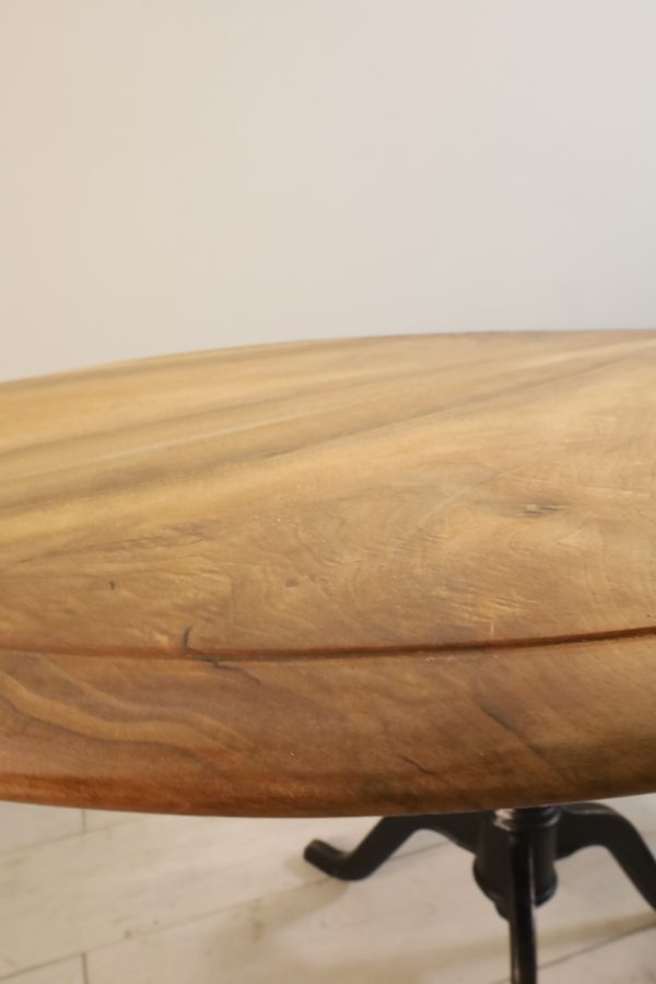 Oval walnut table - Image 3 | bevintage.ch