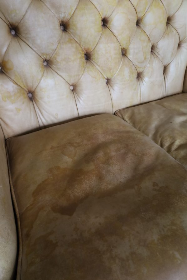 Canapé en cuir Chesterfield - Image 6 | bevintage.ch
