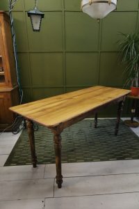 (reserved) Antique cherry tree table - early 20th century