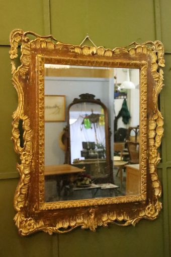 Large antique mirror - Art Nouveau