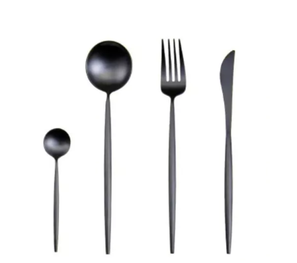 Cutlery black