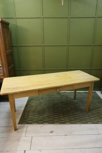 Oak dining table - 60s (