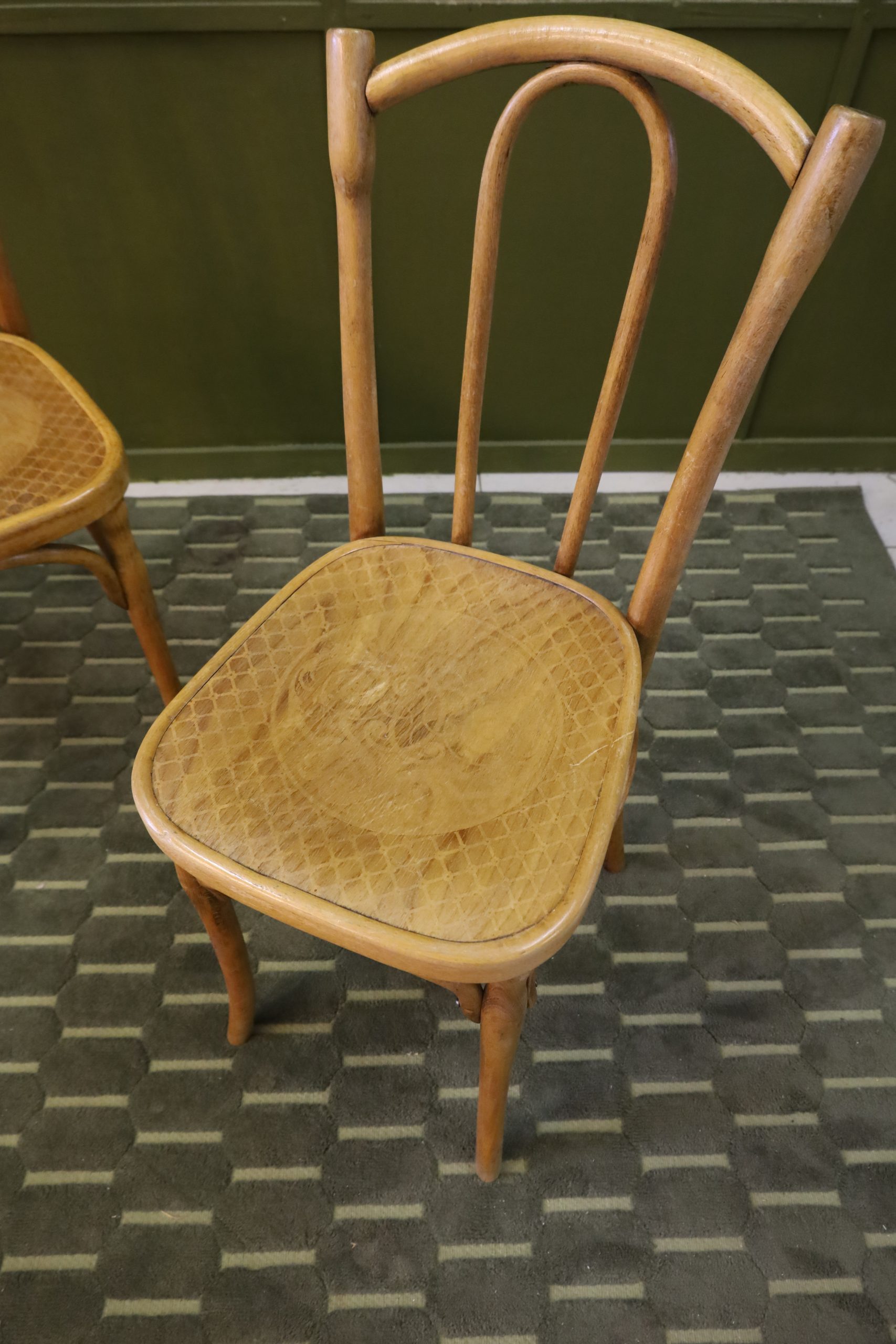 Chaises en bois courbé de Jacob & Josef Kohn - de 1900 - 10 pièces