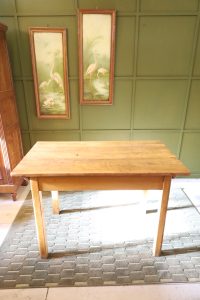 Tables de bistrot en bois de hêtre - années 60 - 1/15 pc