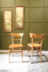 Beech chairs - Mid Century - 1/70 pcs.