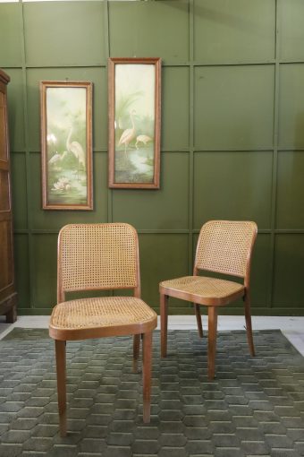 Modell A 811 Stuhl von Josef Hoffmann oder Josef Frank für Thonet, 1920er