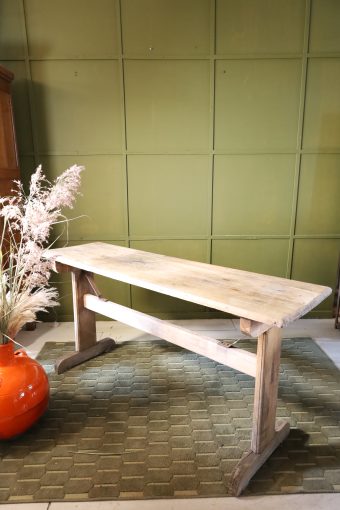 Antique console table - late 19th century - oak