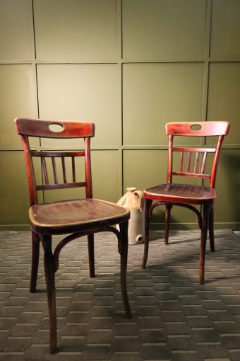 Chairs by J&J Kohn - Art Nouveau - 1/2 pcs.