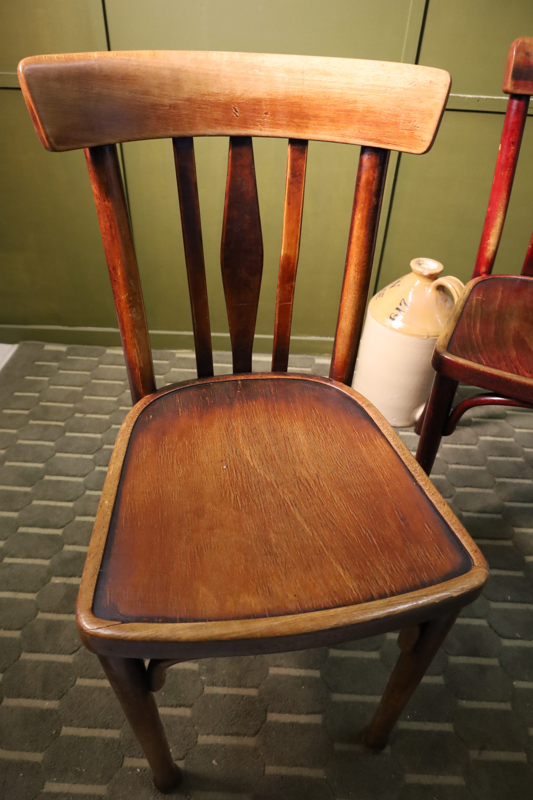 Chaises de salle à manger - Art Nouveau - Thonet - 1/2 pièces