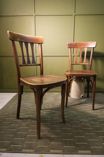 Dining room chairs - Art Nouveau - Thonet - 1/2 pcs.