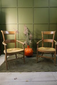 Wide armchairs - 50s - 1/2 pcs.