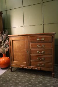 Chest of drawers - 50s/60s - cherry wood