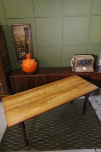 Cherry dining table - Art Nouveau - 168x66cm
