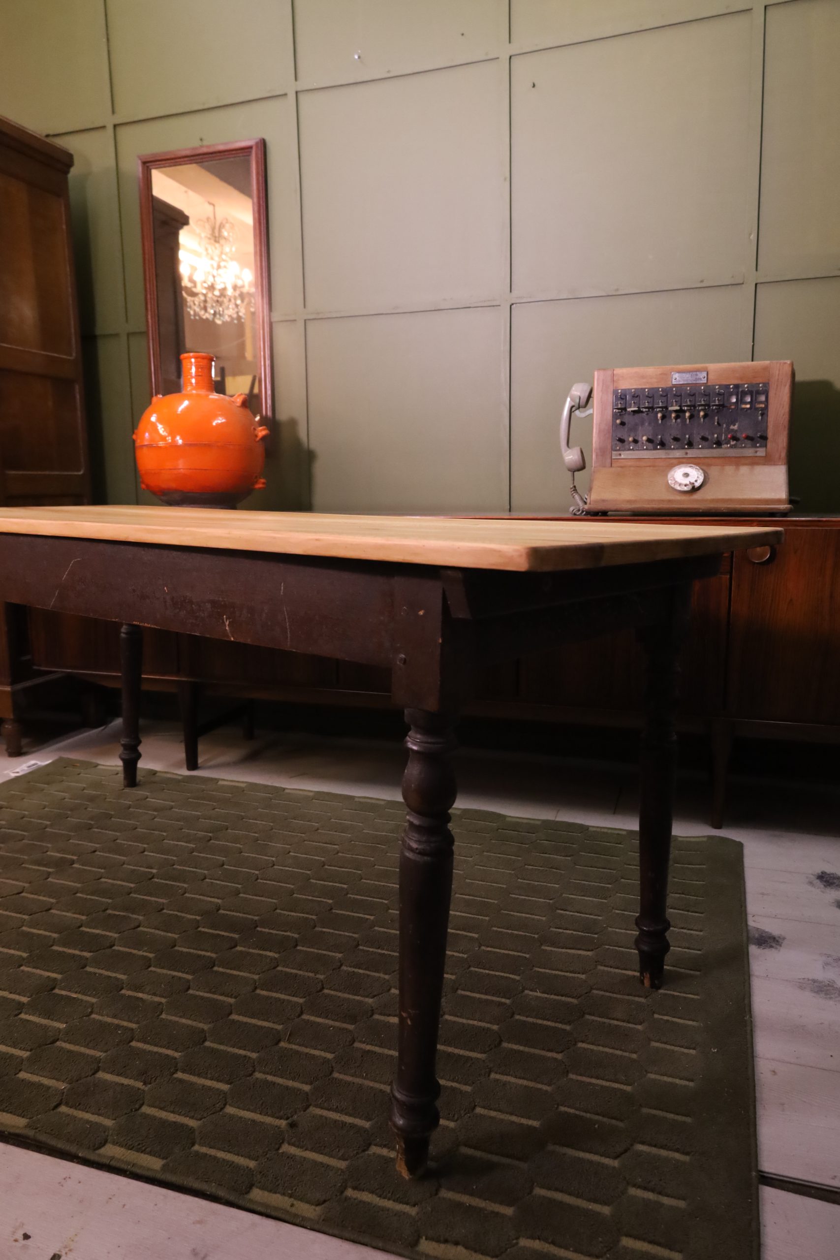 Tisch aus Kirschbaum - Jugendstil - 180x68cm
