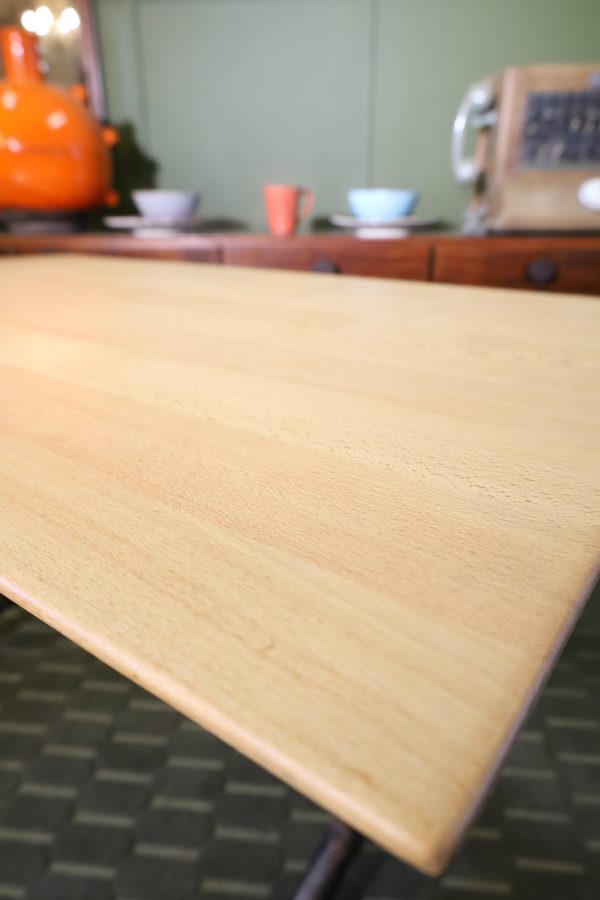 Beech wood table