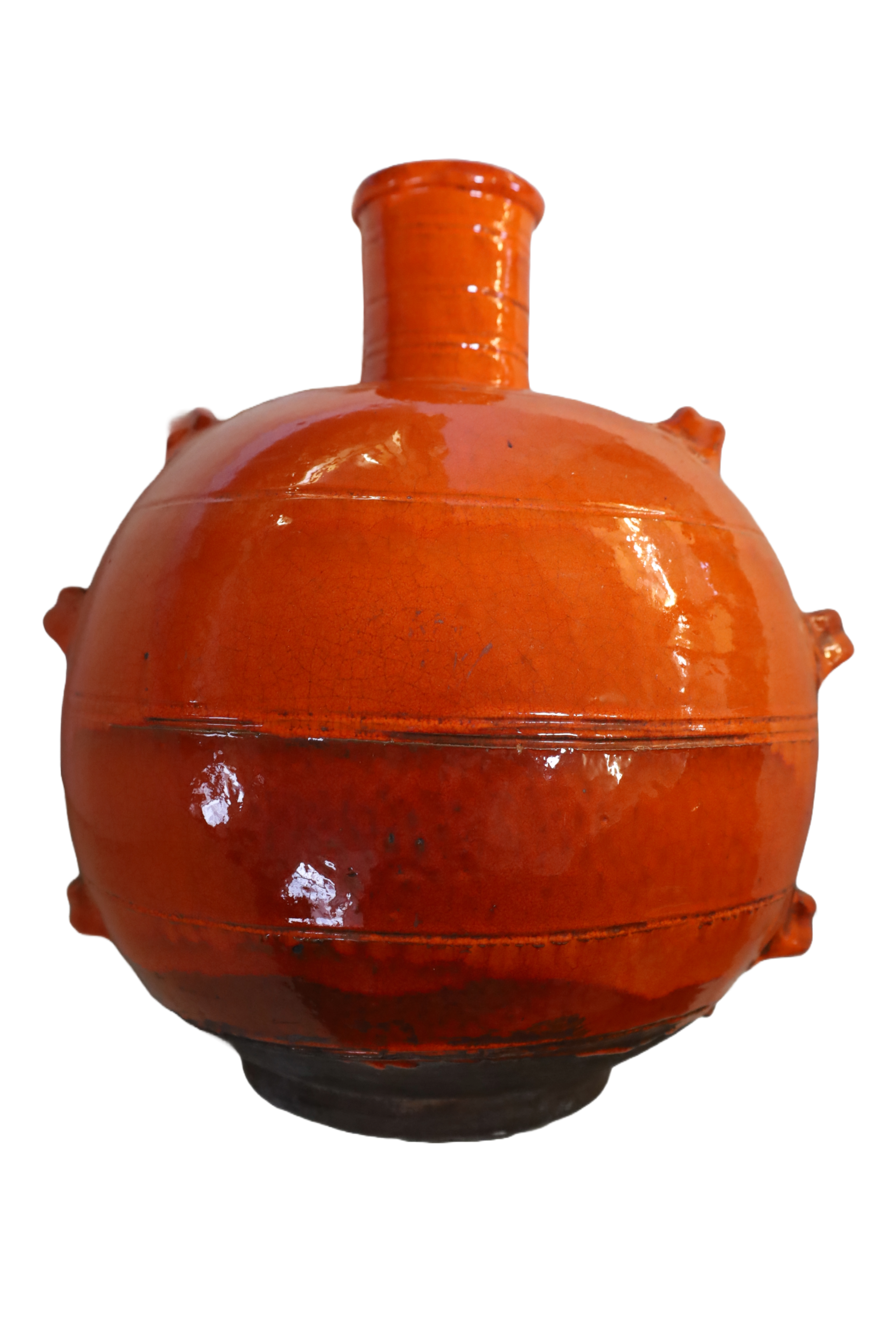 Ancien pot portugais en terre cuite