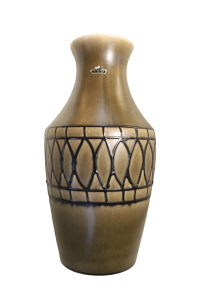 Bay Vase West Germany Mid Century 35x18cm