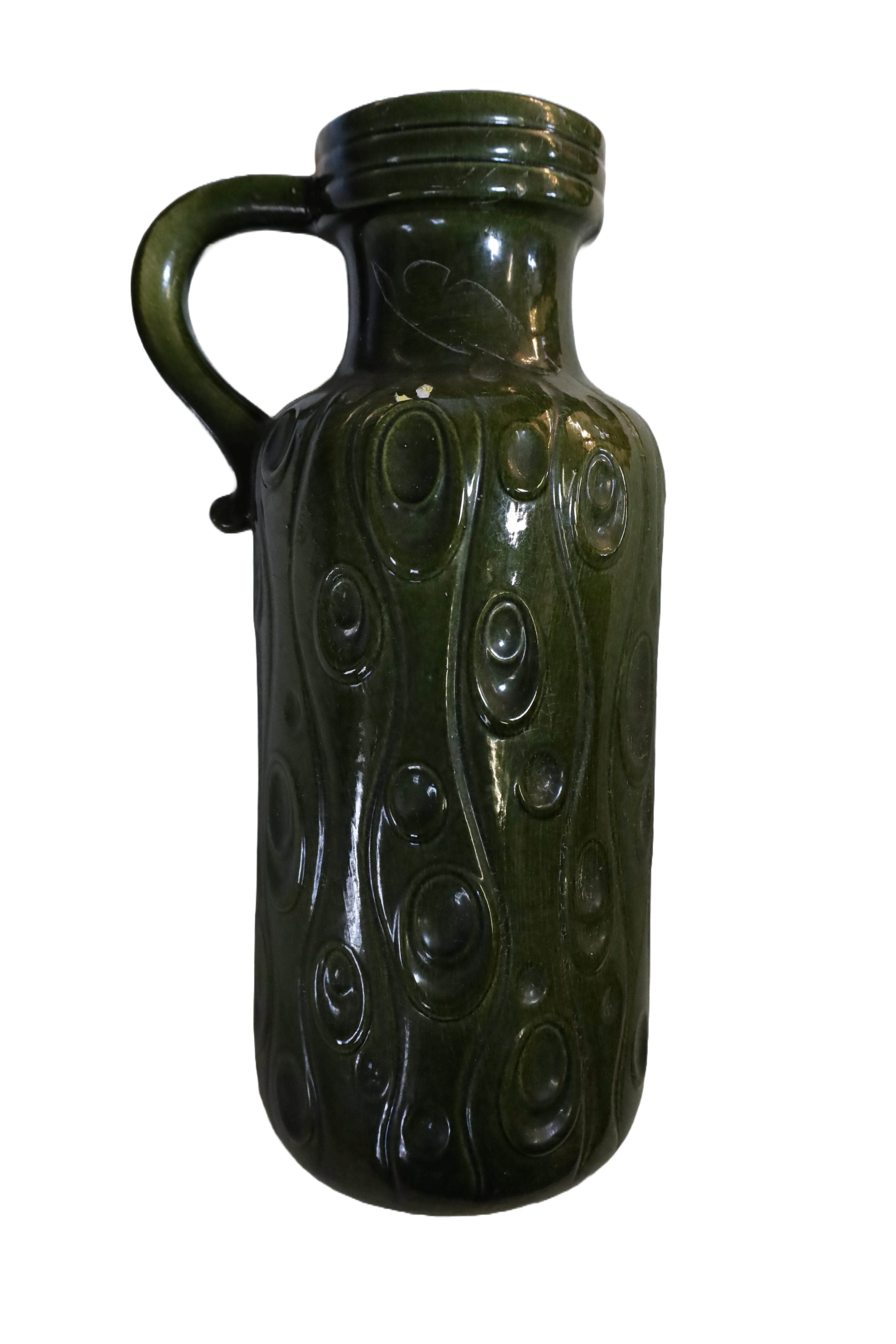 Scheurich West Germany Vase dark green